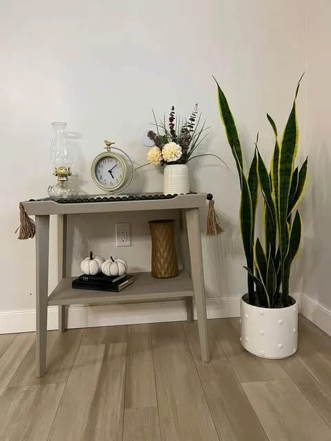 A recent furniture makeover painted with Reloved